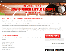 Tablet Screenshot of lewisriverll.com